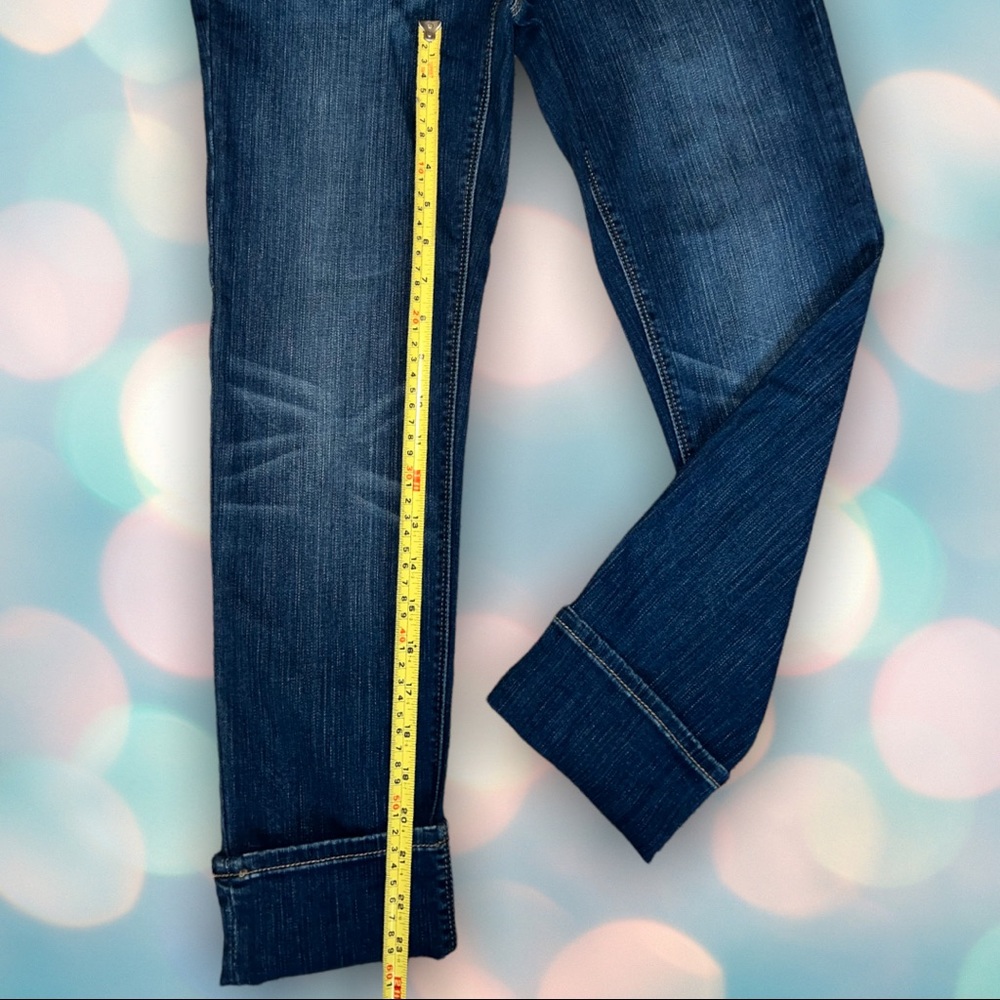 White House Black Market Women’s Skinny Crop Mid-Rise Denim Jeans Size 0 - Picture 4 of 7